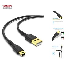 6.6FT Mini USB Cable, Standard USB 2.0 Type A Male to Mini B Male Charger Cor... picture