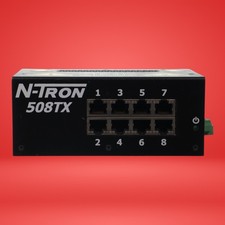 N-TRON 336A4940DNP508TX 508TX W/ Din Rail Industrial Ethernet Switch picture