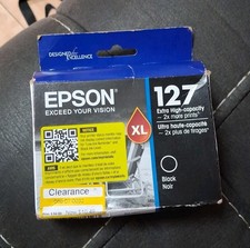 Genuine Epson T127120 127XL Extra High Capacity Black Ink Cartridge Exp 06/2026 picture