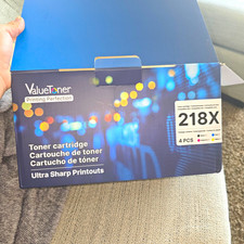 ValueToner 218X Compatible Toner 4-Pack w/ Chip BK/C/M/Y for HP Laser picture