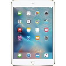 Apple iPad Mini 4 64GB Wi-Fi +  4G LTE Gold MK822LL/A Very Good picture