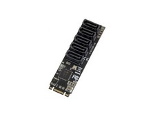 5 port Non-RAID SATA III 6Gbp/s to M.2 B+M Key Adapter PCI-e 3.0 x2 Syba picture