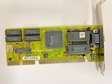 RARE TRIDENT TVGA9000B 512K ISA VGA CARD 9016X2/4 HNG2YPTVGA06X4LT2 MXB91 picture