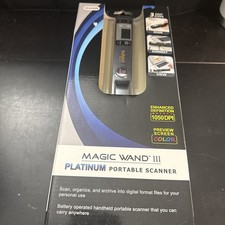 VuPoint Solutions Magic Wand III 3 Platinum Portable Scanner ST442PE New In Box picture