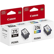 2 Pack GENUINE Canon PG-275 CL-276 Ink Cartridge for PIXMA TR4720 TS3520 TS3522 picture