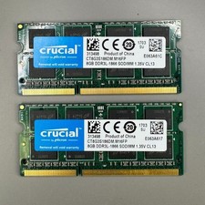 Crucial 16GB (2x8GB) PC3L-14900 RAM | for/from Mac, DDR3L-1866 SODIMM picture