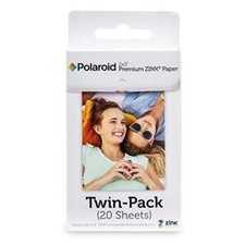 Zink Polaroid 2x3ʺ Premium Zink Zero Photo Paper 20-Pack - Compatible with picture