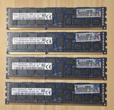 64GB (4x 16GB) SK Hynix PC3-14900R DDR3 1866 ECC Reg Server RAM HMT42GR7BFR4C-RD picture