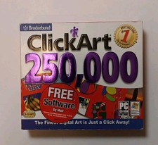 Broderbund Click Art ClickArt 250,000 picture