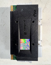 Intel Pentium III 550MHz SL3F7 Katmai Slot 1 512KB 100MHz CPU Heatsink Vintage picture