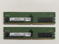 Samsung 32GB (2x16GB) PC4-3200AA DDR4 Registered DIMM RAM M393A2K43EB3-CWEC0 picture