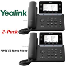 2 Yealink MP55 E2 Teams Phone 1301231 Bundle picture