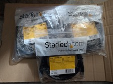 New Lot of 11 StarTech USB3SAB10BK 10 ft Black SuperSpeed USB 3.0 Cable A/ B M/M picture