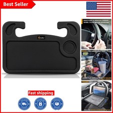 2-in-1 Car Steering Wheel Desk & Food Tray for Effortless On-the-Go Dining picture