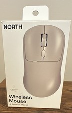 NORTH Wireless Mouse 4 Button Bluetooth & 2.4GHz USB Receiver 1600 DPI New picture