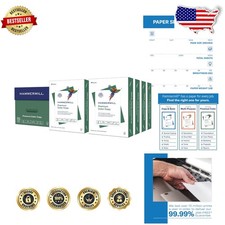 Professional 32lb Color Copy Paper 8.5x11 | 8 Reams 4000 Sheets FSC Certified picture