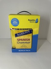 Rosetta Stone Spanish Bonus Pack Bundle Lifetime Online Access + Grammar Guide + picture