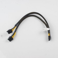 DELL R720 R720xd R730 8P to Dual 8Pin(6+2) GPU Power Cable For Video/Reiser Card picture