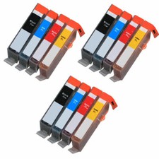 12 PK New Ink Set + latest chip for 564XL Photosmart Printer 5510 5515 5512 5514 picture