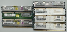 LOT OF 7 MIX HYNIX, NANYA, SAMSUNG, 8GB 2RX4 PC3-10600R DDR3 Server Memory picture