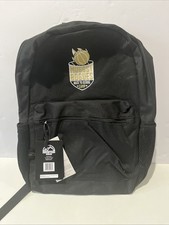 Mountain Edge Black Muggsy Bogues Back To School Backpack Book Bag 17x12x5.5 NWT picture