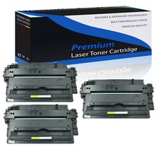 3PK CF214A 14A Black Toner Cartridge For HP LaserJet Enterprise 700 M712dn M712n picture