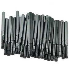 50pcs 8dBi Wireless Antenna RP-SMA Male Hole for PC WiFi Bluetooth Dual Band AC picture