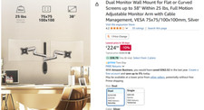 Ergounion Dual Monitor Wall Mount picture