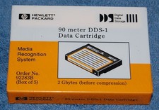 Hewlett Packard 90 Meter 2GB DDS-1 Data Cartridge, New & Factory Sealed picture