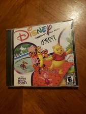 DISNEY Holiday Print Studio PC Mac CD Creativity For All Ages Winnie The Pooh picture