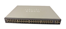 Cisco SG200-50P 50-Port Gigabit PoE 2-Port SFP Stackable Managed Ethernet Switch picture