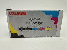 Couleuris Compatible Ink C-250XL BK C-251XL BK C-251XL C C-251XL M C-251XL M &Y picture