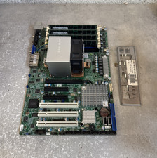 Supermicro H8SGL-F with AMD Opteron 6378 - 64GB RAM - Heatsink Fan I/O Shield picture