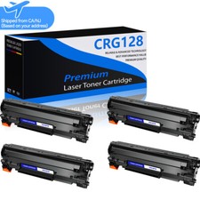 4 PK CRG128 C128 Toner Cart For Canon 128 ImageClass D530 D550 MF4770n MF4880dw picture