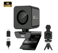 AOC 4K UHD Webcam for PC, Laptop, Mac, USB Streaming Camera with PDAF Autofocus. picture