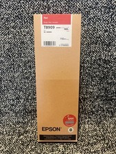 GENUINE Epson GS3 Red Ink 700ml New T8909 for S80600 Date: February 2029 picture