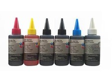 6 Bulk refill ink for Epson inkjet printer 6 colors 6x100ml BK/PhB/C/M/Y/Grey picture