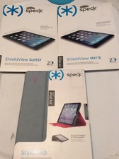 Authentic Speck StyleFolio Case Cover Lot iPad Air Plus Bonus 2 Packs ShieldView picture