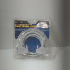 Interex Switchbox Cable EEP-403/6 6 Ft (1.8 meter) IEEE-1284-A DB25 M to M NEW picture