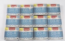 12 Sealed Maxell CD-R 5-Packs (60 Discs Total) - 700MB 80min 48x maxdata picture