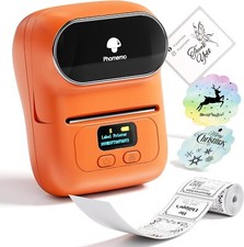 Phomemo M110 Direct Thermal Printer for Label Photo Note Tag Barcode QR Code Lot picture