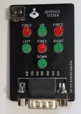 🇬🇧9 Pin Joystick Tester - Commodore/Amiga/Atari - 3 Fire buttons, 4 Directions picture