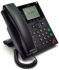 Poly VVX 350 IP Phone Office Business Desktop Telephone PoE 2201-48830-101 picture