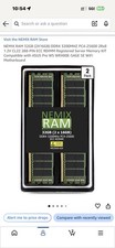 NEMIX RAM 32GB (2X16GB) DDR4 3200MHZ SODIMM, Black picture