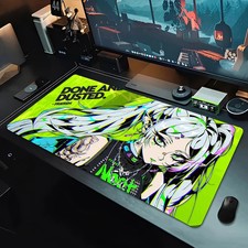 Anime Girl XXL Gaming Mouse Pad Large Desk Mat Non Slip PC Keyboard HD Art picture