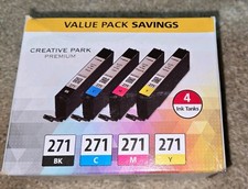 Canon CLI-271 Value Pack Ink Cartridge  BK/C/M/Y picture