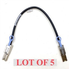 Dell Amphenol Stack Cable 0.5M For PowerSwitch CN-0YP20D-76962-69T-2V8V Lot 5 picture