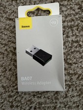 Baseus Black Multi Pairing Wireless Bluetooth USB Adapter picture