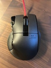 ELECOM Gaming Mouse DUX Wired 14 Button M-DUX50BK Black Used Limited From Japan picture