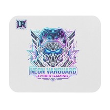 Neon Vanguard Cyber Gaming Mouse Pad picture